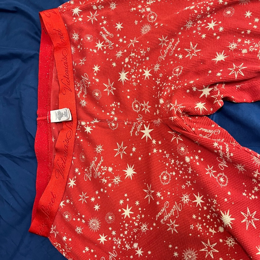 Victoria's Secret Red Starry Lounge Pants